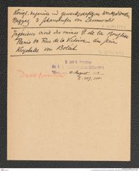 k.k. naturhistorisches Hofmuseum, Intendanzakten 1885-1896 (Hauer), Aktenzahl Z.510/1891, Seite 1